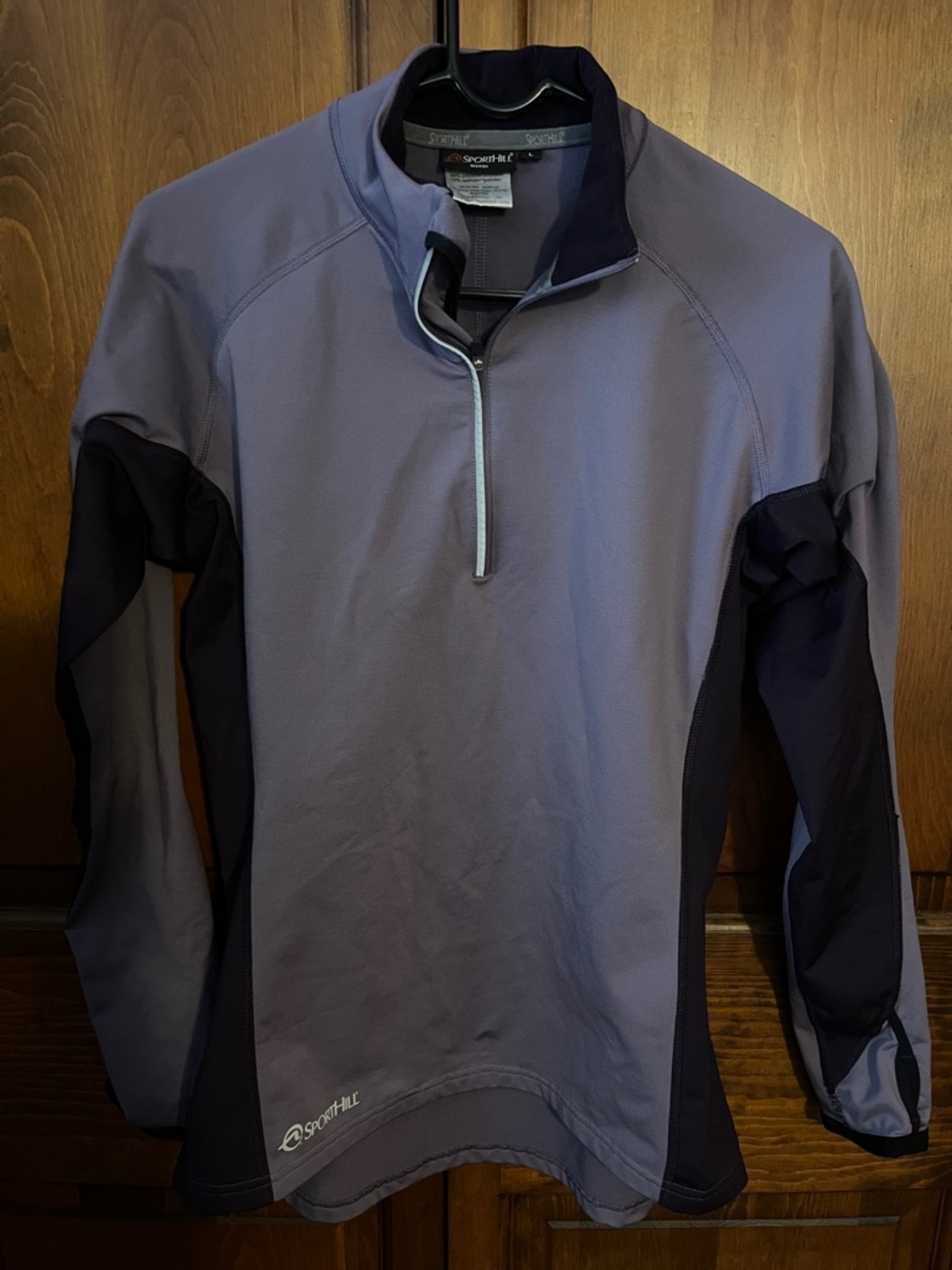 SportHill  Women’s  Purple Quarter -Zip Jacket